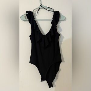 Forever 21 Black Bodysuit One Piece